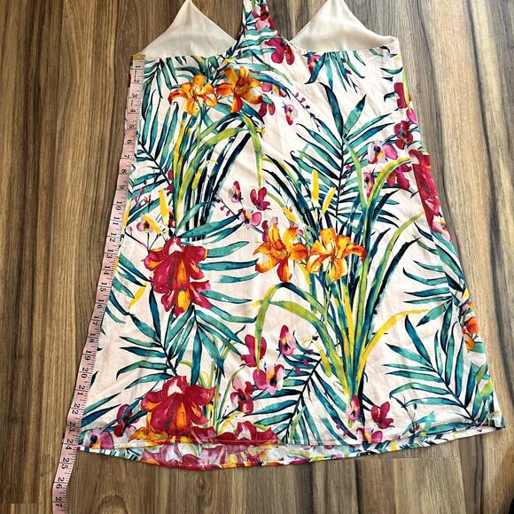 Abbeline Tropical Floral South Moon Under  Festival Boho Slip Dress Size Small - Picture 10 of 11